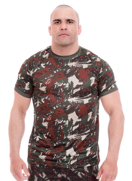 Camiseta Camuflada Trilobal - Alta Solidez