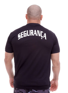 Camiseta Segurança - Escrito em Branco
