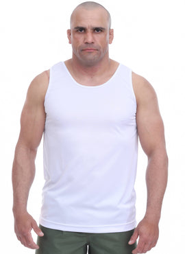 Regata Branca TFM - Tecido Dry-Fit